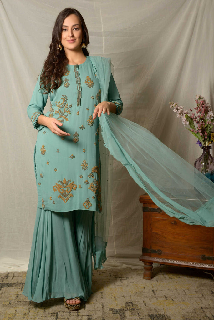 Georgette Kurta Set AAS Couture