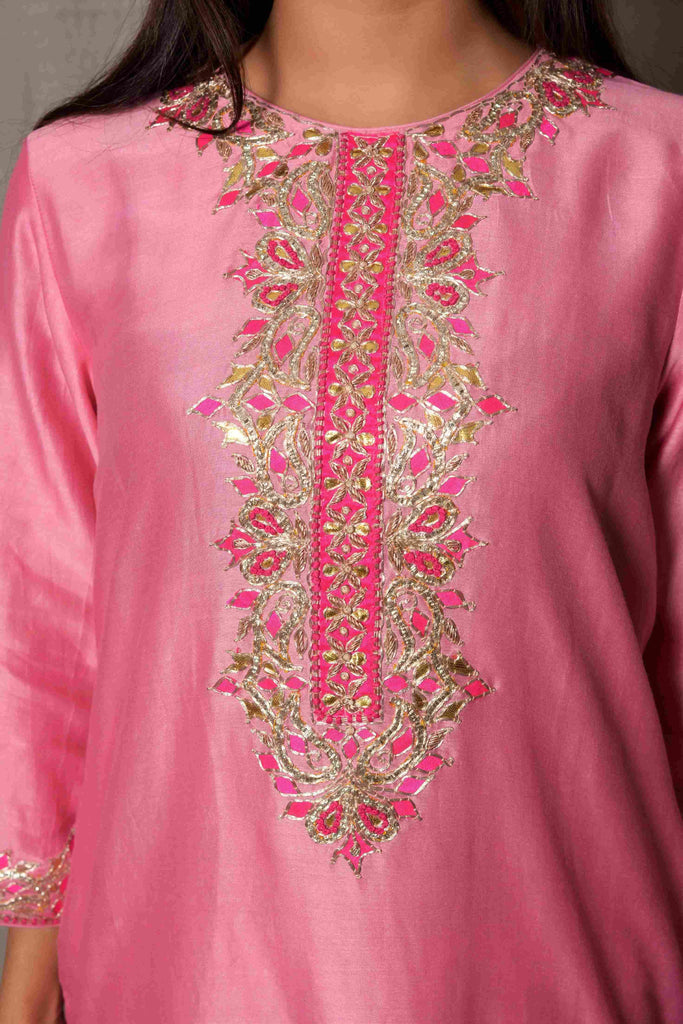 Silk chanderi ethnic wear AAS Couture