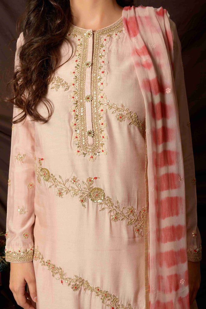 Traditional Wear With gota patti embroidery