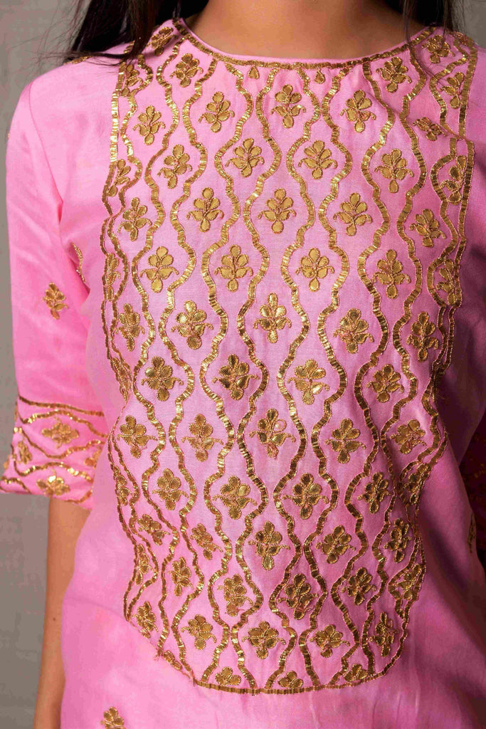 Zardozi Gota Patti Embroidery AAS Couture